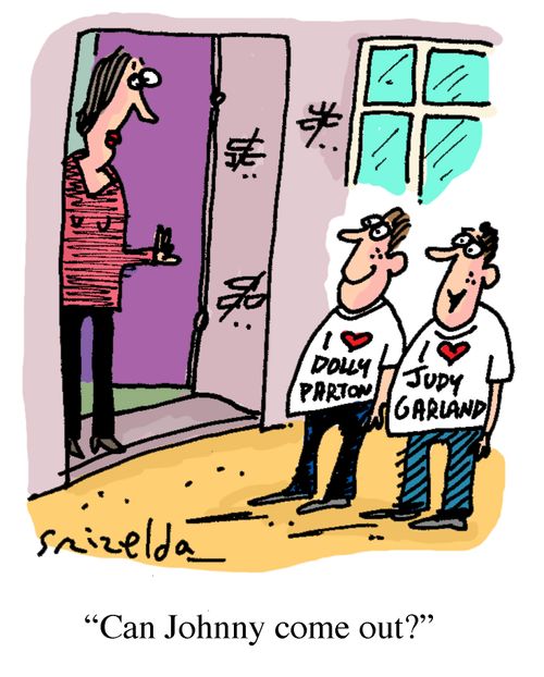 'Can Johnny come out?'