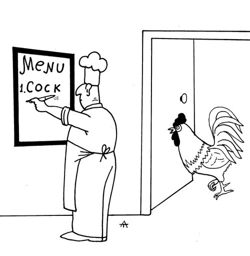 Menu: Cock...