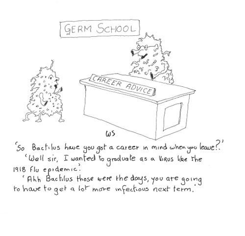 'So Bactilus have you got a career in mind when you leave?'