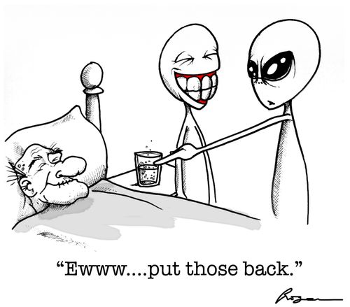 "Eww...put those back."