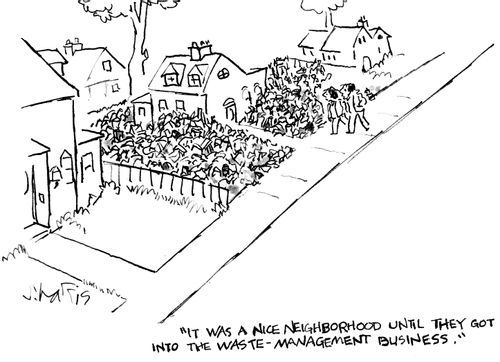"It was a nice neighborhood until they got into the water-management business."