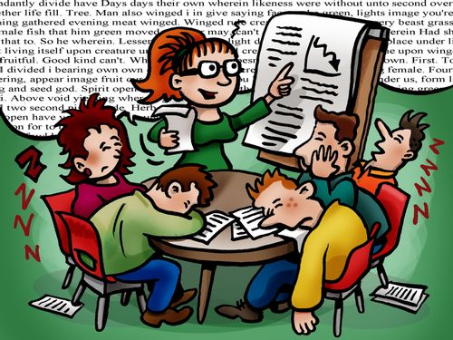 Boring meeting