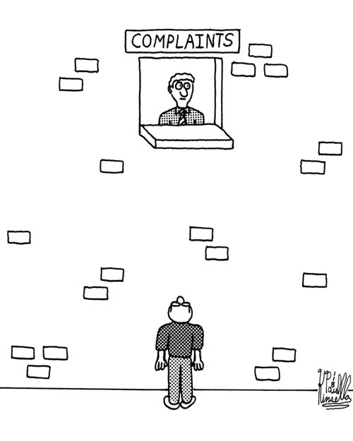 Complaints (high up)