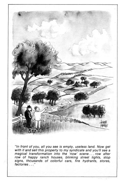 'In front of you, all you see is empty, useless land...'
