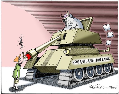 Armored Attack: New Anti-Abortion Laws.