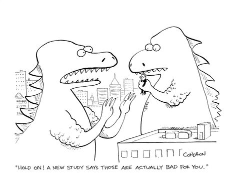 "Hold on! A new study says those are actually bad for you."