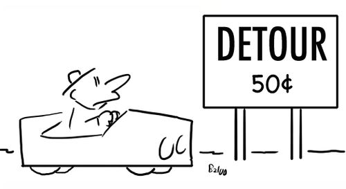 Detour 50c.