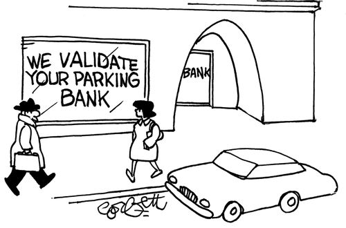 We Validate Your Parking Bank.