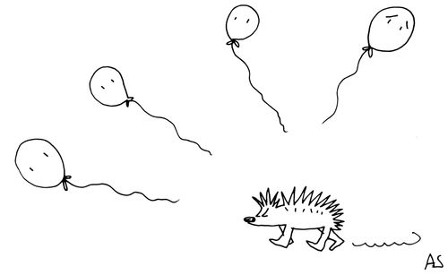 Balloons and the Hedgehog