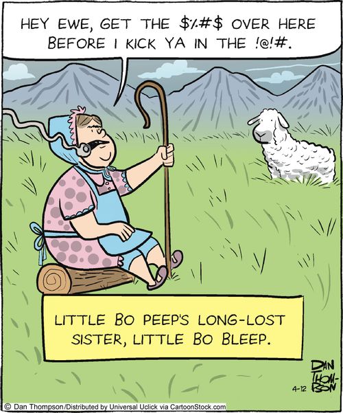 Little bo bleep.