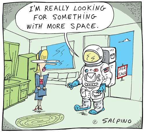 "I'm really looking for something with more space."