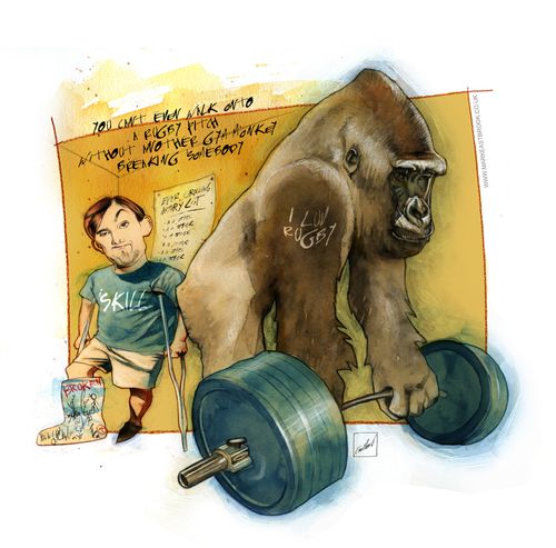 Gym Monkeys Ruining Rugby.