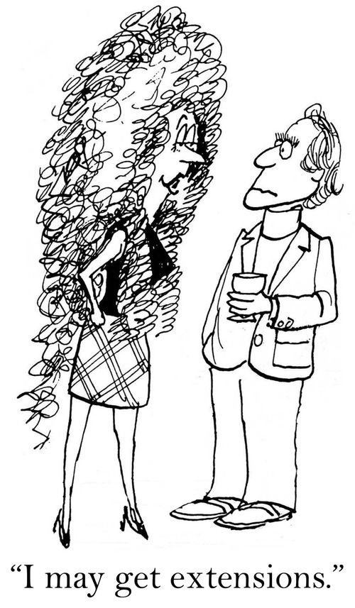 'I may get extensions.'