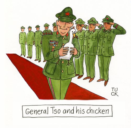 "General Tso and his chicken"