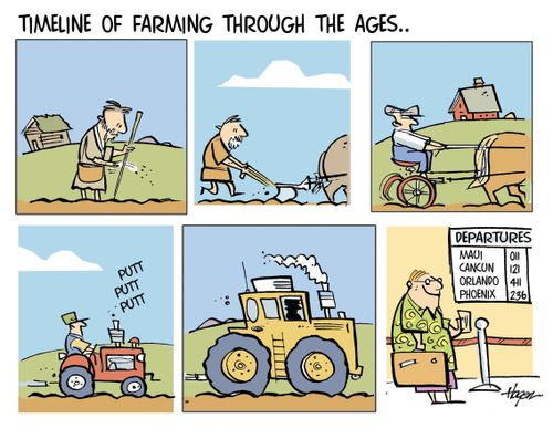 Timeline of Farming Through the Ages...