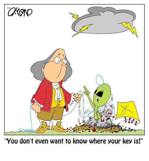 "You don't even want to know where your key is!"