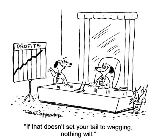 'If that doesn't set your tail to wagging, nothing will.'