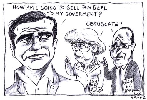 "How am I going to sell this deal to my government?"