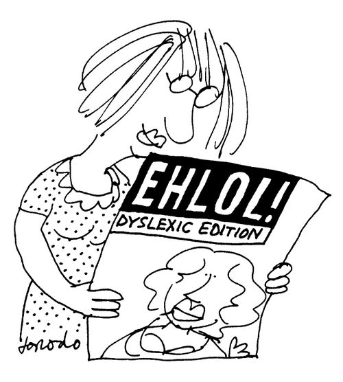 EHLOL!  - Hello for dyslexics.