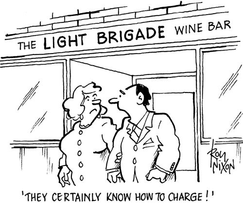 'They certainly know how to charge!'