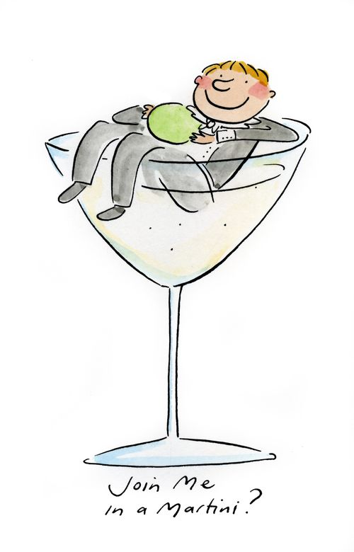 Join me in a Martini?