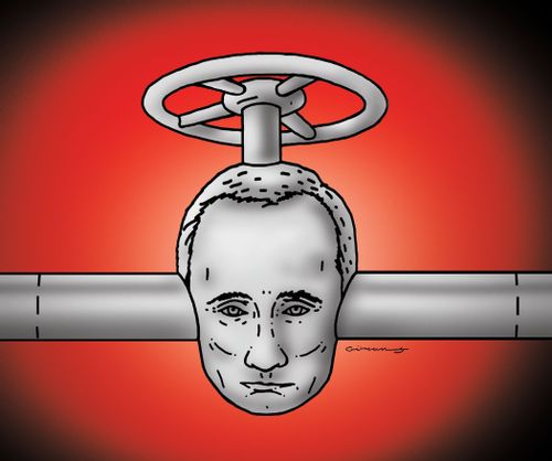 Putin's grip on oil.
