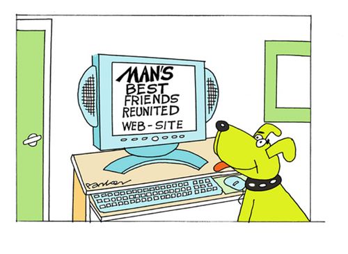Mans Best Friends Reunited Web-site.