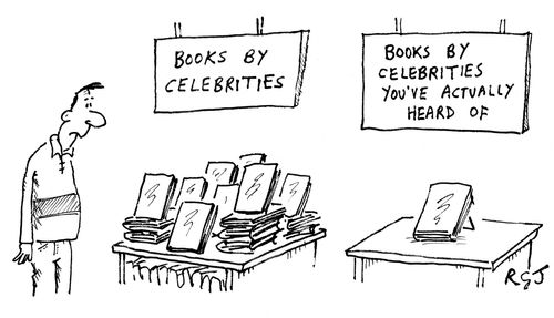 'Books by celebrities.'