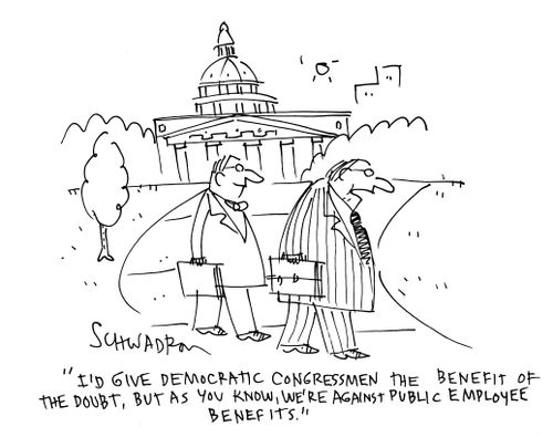 Benefit of the doubt.