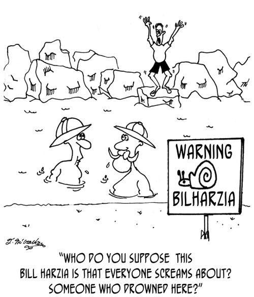 'Who do you suppose is this Bill Harzia everyone screams about? Someone who drowned here?'