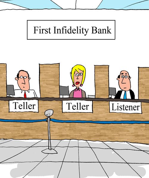 Bank Has Two Tellers and One Listener