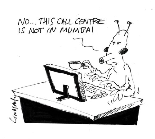 No, this call centre is not in Mumbai...