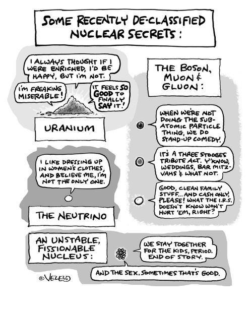 Some recently de-classified nuclear secrets.