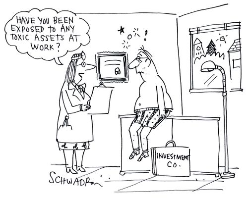 Have you been exposed to any toxic assets at work?'