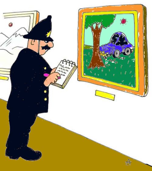 The Over-Diligent Policeman