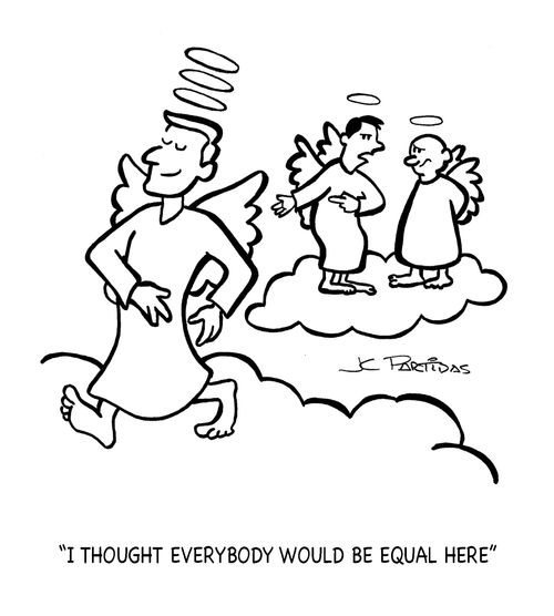 'I thought everybody would be equal here'