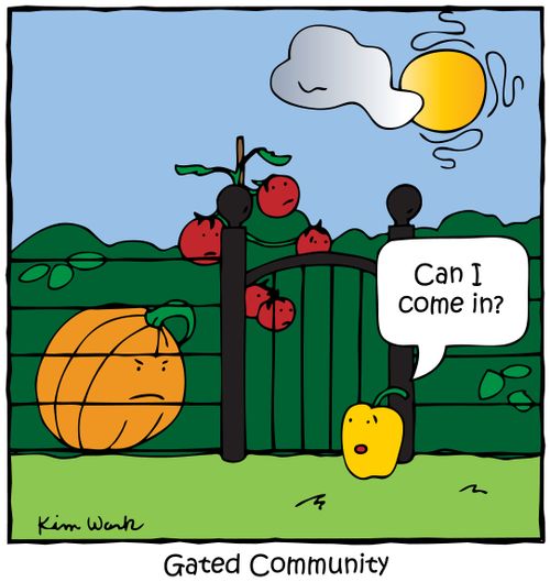 Gated Community: 'Can I come in?'