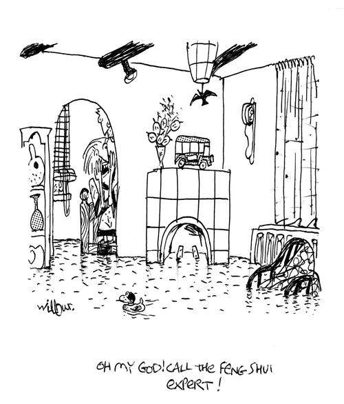 'Oh my God! Call the Feng Shui expert!'