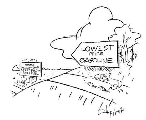Lowest Price Gasoline.
