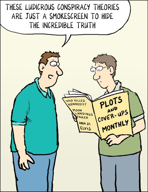 The conspiracy behind conspiracy theories.