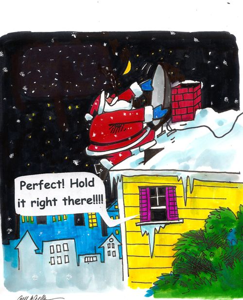 Satellite Santa