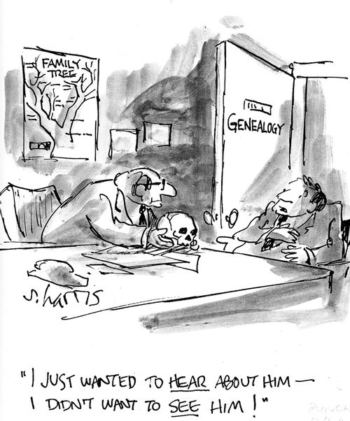 'I just wanted to hear about him -  I didn't want to see him!'