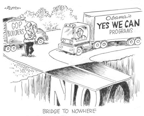 Bridge to nowhere...