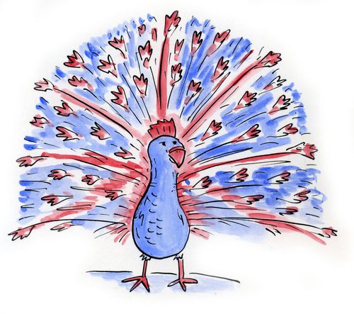 Proms Peacock