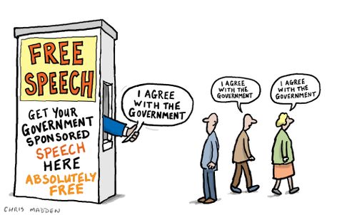 'I agree with the government.'