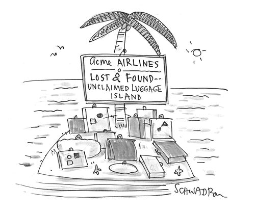Where lost luggage goes. . .