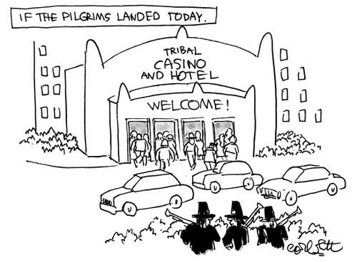 If the pilgrims landed today...