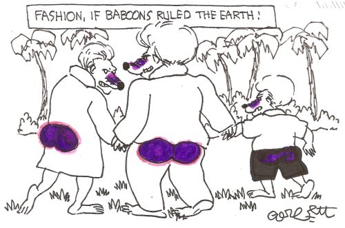 Fashion, if Baboons Ruled the Earth.