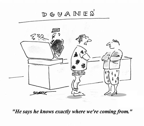 'He says he knows exactly where we're coming from.'