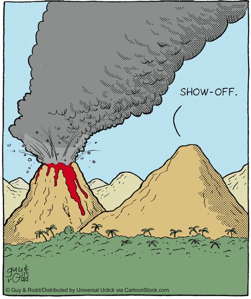 'Show-off.'